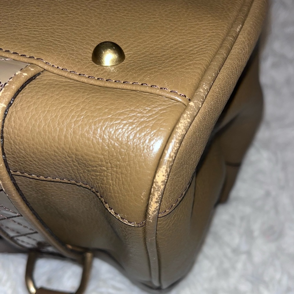 Burberry Leather Satchel - Picture 13 of 16